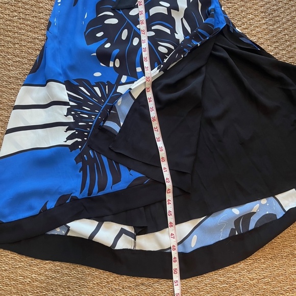 NWT Reiss Erin Palm Print Midi Dress -  Size 2 - Picture 6 of 11